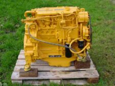 Motor Deutz BF4M1013EC használt 82KW – sárgára festett