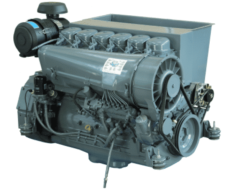Felújított Deutz motor turbófeltöltővel és 6 hengerrel – F6L912T modell