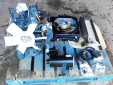 Kubota D1105 motor – Komplett kiegészítő alkatrész készlet