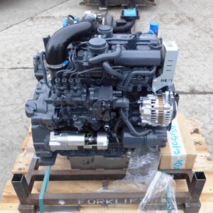 Kubota v3307 motor – dízel, 4 henger, 74,3 le