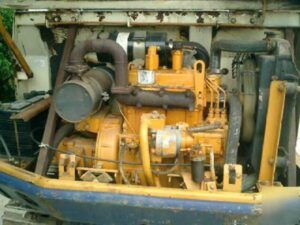 Komatsu 3d841a használt motor