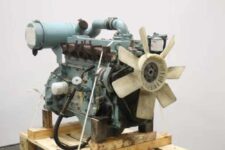 Komatsu 6D95L-1 motor, használt, jó állapotban
