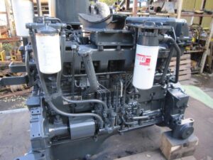 Komatsu sa6d-12 motor
