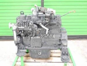 Felújított komatsu motor, 6 henger, 124 le
