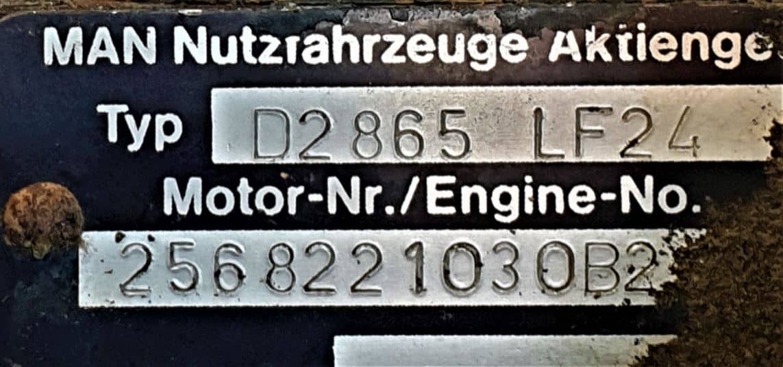Motor MAN D2865 LF24 290 LE