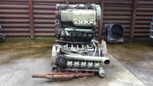 Mercedes-benz om407 motor – tökéletes állapot