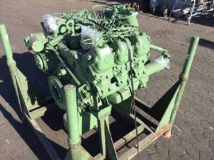 Mercedes-benz om421 motor fém tartón