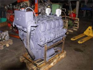 Mercedes om444la motor, használt, németországból behozott