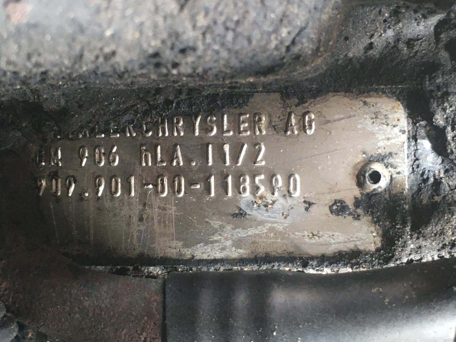 Mercedes OM906HLA motor autóbuszhoz