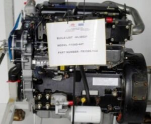 Új perkins 1104 motor jcb js240s kotrógépekhez – modell 1104d-44t