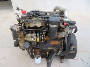 Perkins 1104c-44t turbó motor, használt