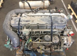 Volvo d7f290 fe fl 2010 teherautó motor – elölnézet