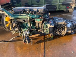 Volvo d9a300 motor 2005-ből – használt, komplett, sebességváltóval együtt