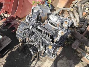 Komatsu használt buldózer-rakodó motor – jó állapot, raktáron