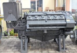 Deutz f12l714 komplett motor, kiváló állapotban, dyno tesztelve