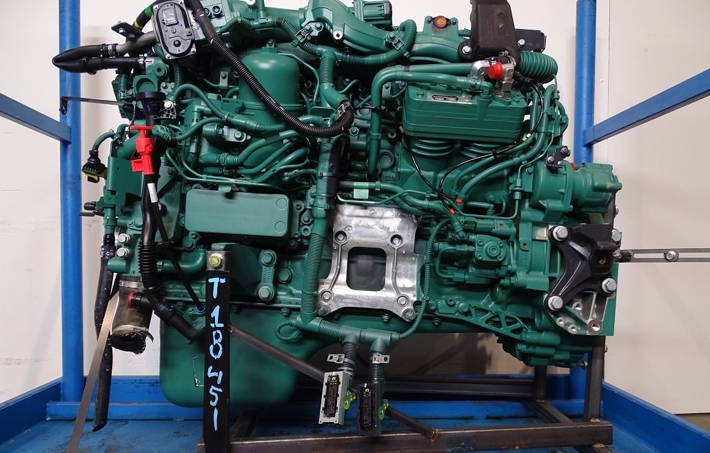 Teljes motor Volvo D8K 250 Euro 6