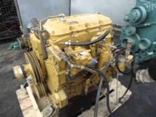 Teljes motor Caterpillar 212 kotrógéphez