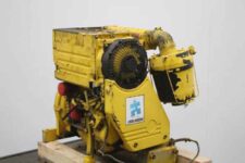 Deutz F3L1011F sárga dízelmotor, használt