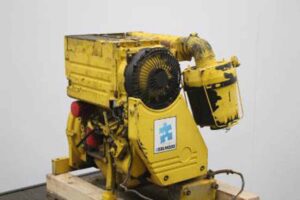 Deutz f3l1011f sárga dízelmotor, használt