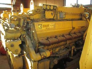 Caterpillar d349 diesel ipari motor, használt, felújított