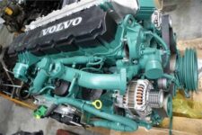 Volvo D7E kotrógép motor