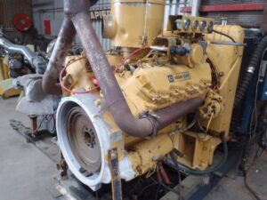 Használt caterpillar 3208 motor – ipari gép alkatrész