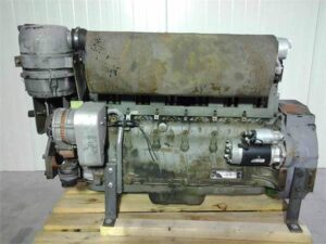 Deutz f6l912 motor használt, 6 henger, jó állapotú