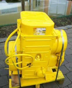 Használt hatz 30s dízelmotor, 2 henger, sárga festés