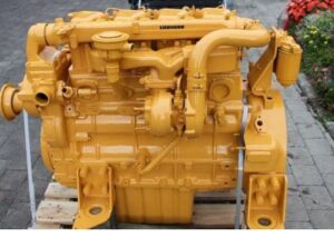Használt liebherr d 904 t motor, komplett: turbófeltöltő, önindító, generátor, befecskendező szivattyú