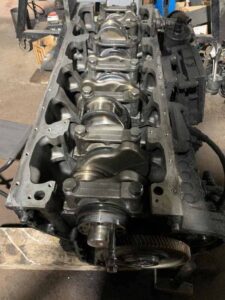 Használt man d2866 motor – kiváló állapot, belső nézet