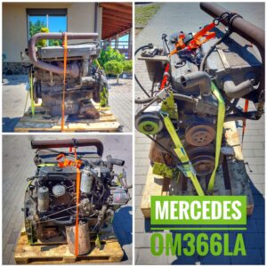 Mercedes om366la használt motor