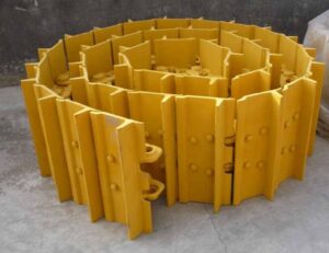 Láncpapucs komatsu buldózerhez d65, d85, d155, d355 modellekhez