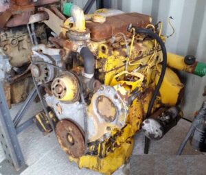 Perkins 4248 turbo motor, használt