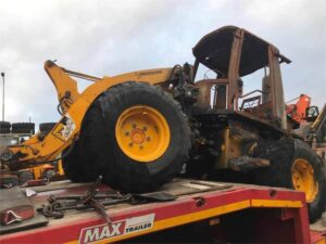 Jcb 409 homlokrakodó bontott alkatrészek