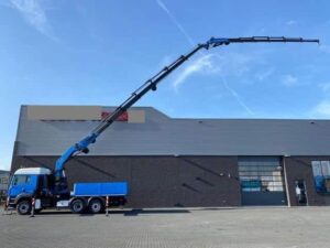 Man tga 26430 6x4h teherautó palfinger pk 85002 darus kar