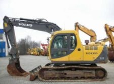 Volvo EC140, EC140B, EC140 LC, EC160BN LC, EC210, EC210 LC, EC210CL, EC290B LC kotrógép alkatrészek