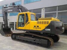 Volvo EC290B kotrógép bontott alkatrészek