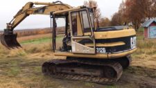 Alkatrészek CAT 312B kotrógéphez, 2000-es évjárat