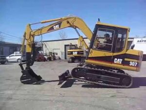 Minikotró alkatrészek caterpillar cat 307 307b
