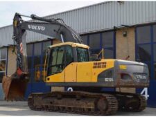Volvo EC210CL használt kotrógép – elérhető alkatrészek