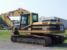 Alkatrészek Caterpillar 322B-hez: Motor, Joystick, Hidraulikus szivattyú