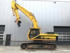 Alkatrészek JCB JS460HD kotrógéphez – forgótányér, motor, joystick