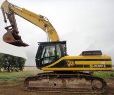 JCB JS460 kotrógép alkatrészek (Motor, Forgókorona, Futólánc)
