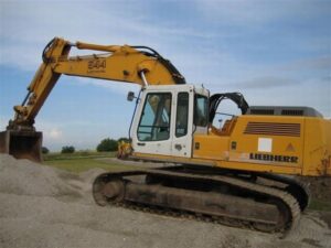 Liebherr r944 kotrógép bontott alkatrészek – hidraulikus szivattyú, forgókorona