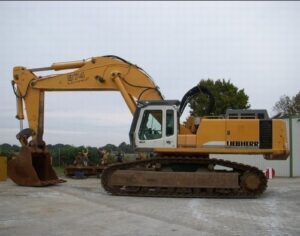 Liebherr r974 bontott alkatrészek – gördülő görgők, forgatáscsökkentő