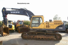 Volvo EC360B bontott alkatrészek: motor, forgótányér, futólánc