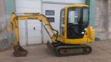 Minikotró Komatsu PC20 – Alkatrészek bontásból