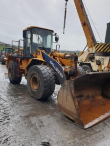 Alkatrészek hyundai hl760-7a homlokrakodó bontásból
