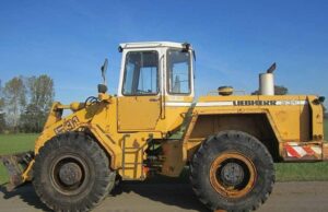 Alkatrészek liebherr l531 homlokrakodó bontásból