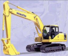 Komatsu kotrógépek alkatrészei: feszítőkerék, görgő, végáttétel, lánc, lánctalpak